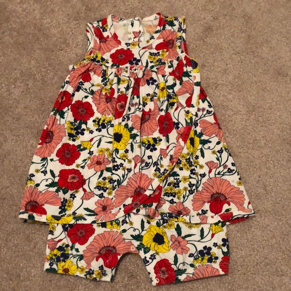Ruffle Knit One Piece